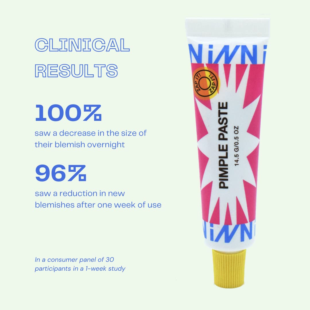 iNNBEAUTY PROJECT Pimple Paste Overnight Blemish Drying Paste 0.2 oz/ 8 mL Beauty & Personal Care Innbeauty Project