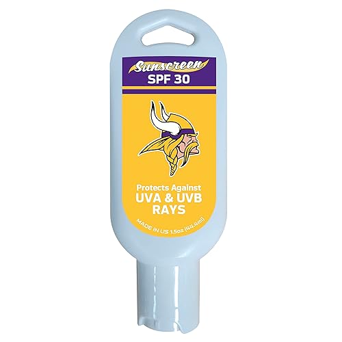 FANMATS 34701 Minnesota Vikings 1.5oz SPF 30 Sunscreen Beauty & Personal Care FANMATS