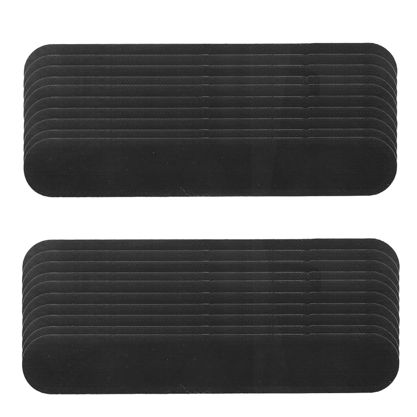 20pcs Self Adhesive Shirt Collar Protector Collar Disposable Hat Collar Sweat Neck Liner Pads (Black) Beauty and Personal Care Dioche