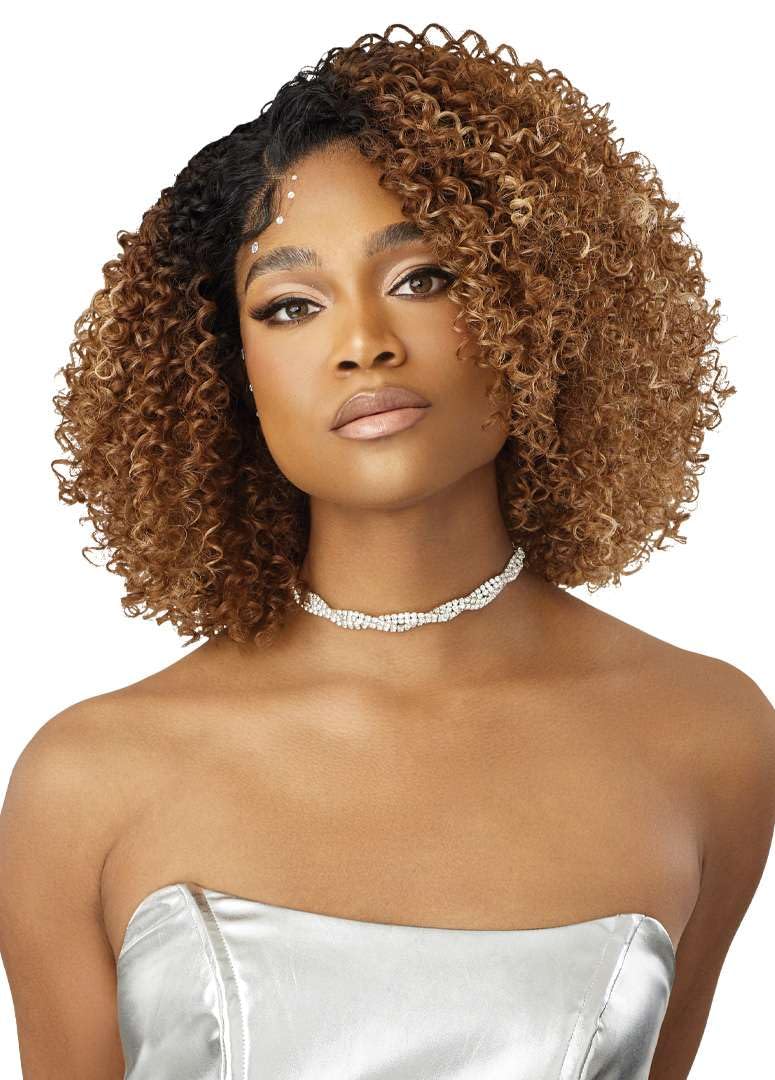 Outre Lace Front Wig - Melted Hairline - Swirlista - Swirl 110 (DARK BROWN 2)