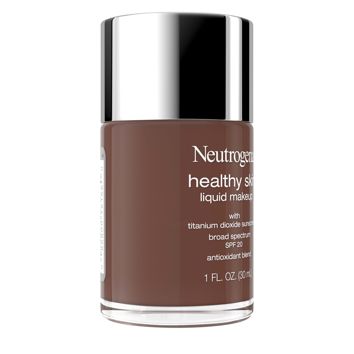 Neutrogena Healthy Skin Liquid Foundation Makeup Broad Spectrum SPF 20 Sunscreen, Medium Coverage, Vit B5, Antioxidants, All Day Wear, Walnut 550C, 1 Beauty & Personal Care Neutrogena