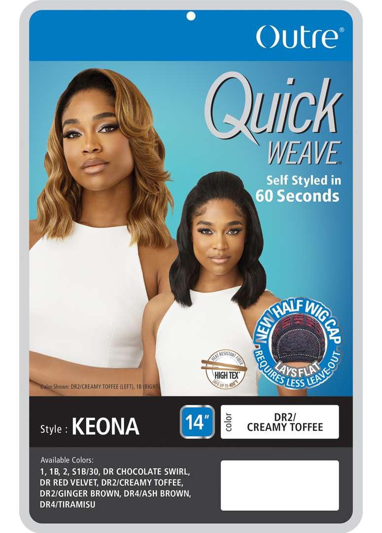 Outre Quick Weave - Keona (DR2/CREAMY TOFFEE)