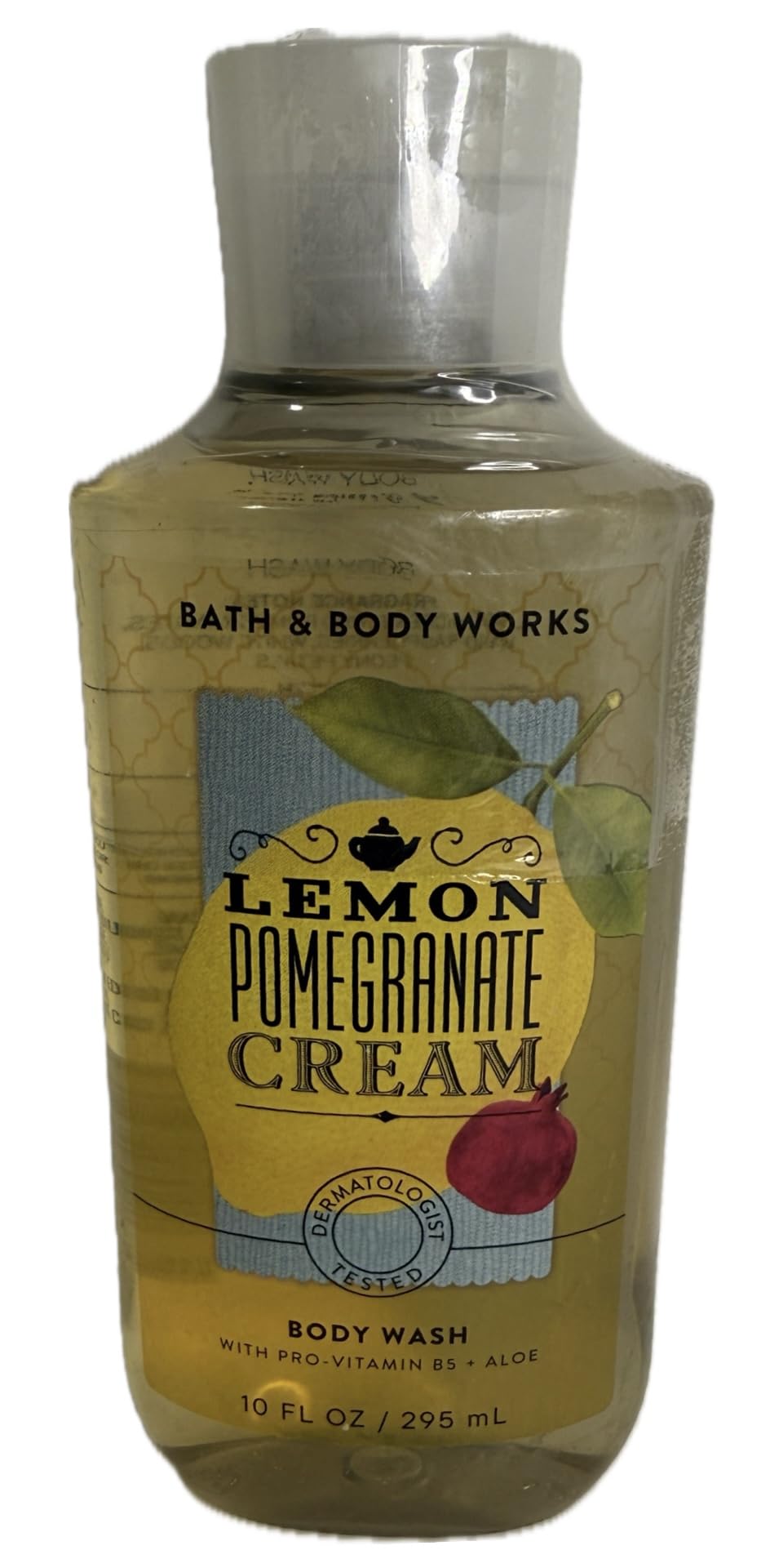 Bath & Body Works Lemon Pomegranate Cream Body Wash 10 oz