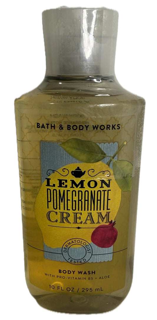 Bath & Body Works Lemon Pomegranate Cream Body Wash 10 oz