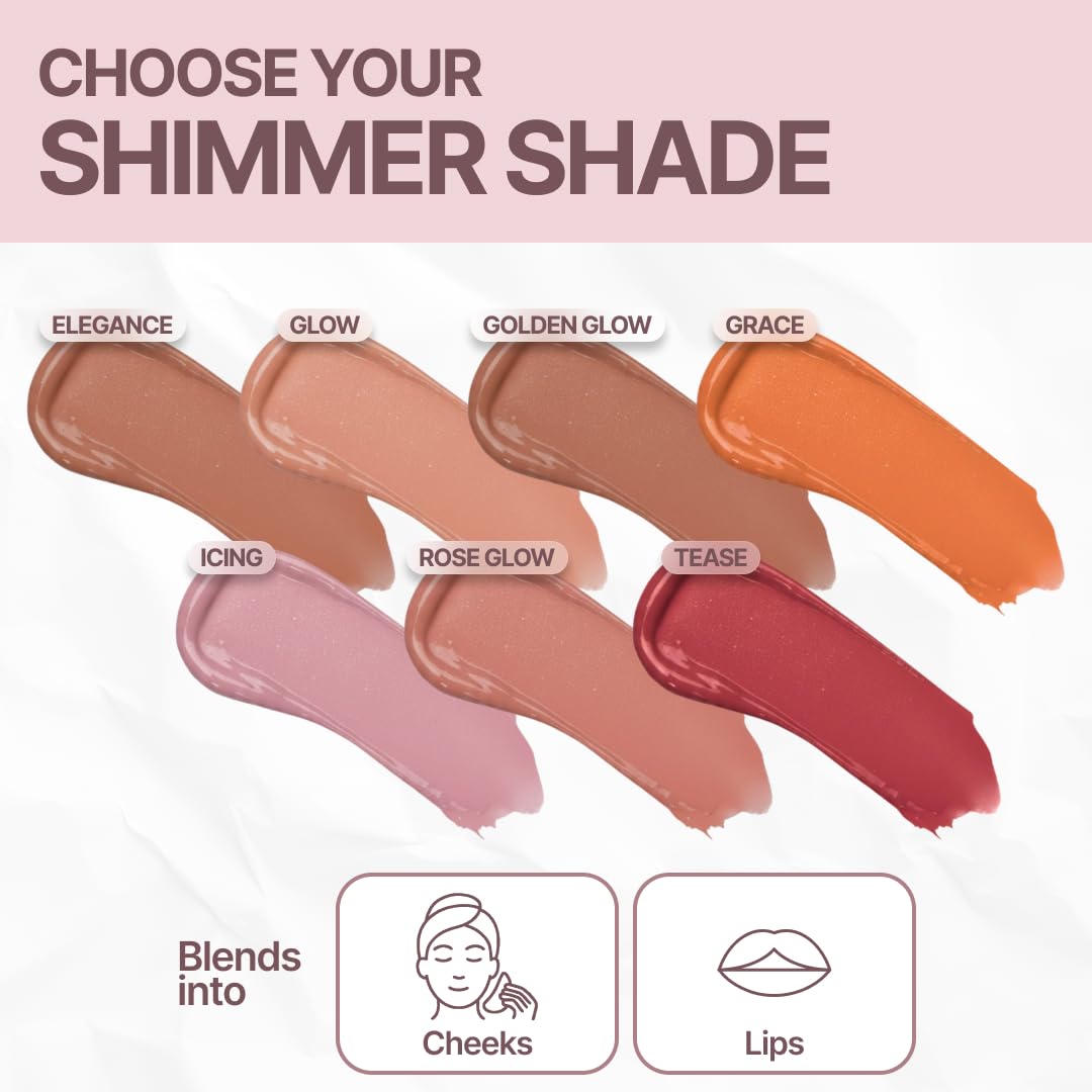 Daniel Sandler WATERCOLOUR LIQUID ILLUMINATOR 'ICING' 15ml - Liquid Shimmer Makeup, Highlighter - Oil-Free, Lightweight, Buildable & Long-Lasting Beauty & Personal Care Daniel Sandler