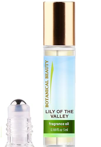 Botanical Beauty LILY OF THE VALLEY FRAGRANCE OIL ROLL-ON 0.169 FL OZ (5 ML) Rollerball Perfume, Alcohol-Free, Long Lasting Beauty & Personal Care Botanical Beauty