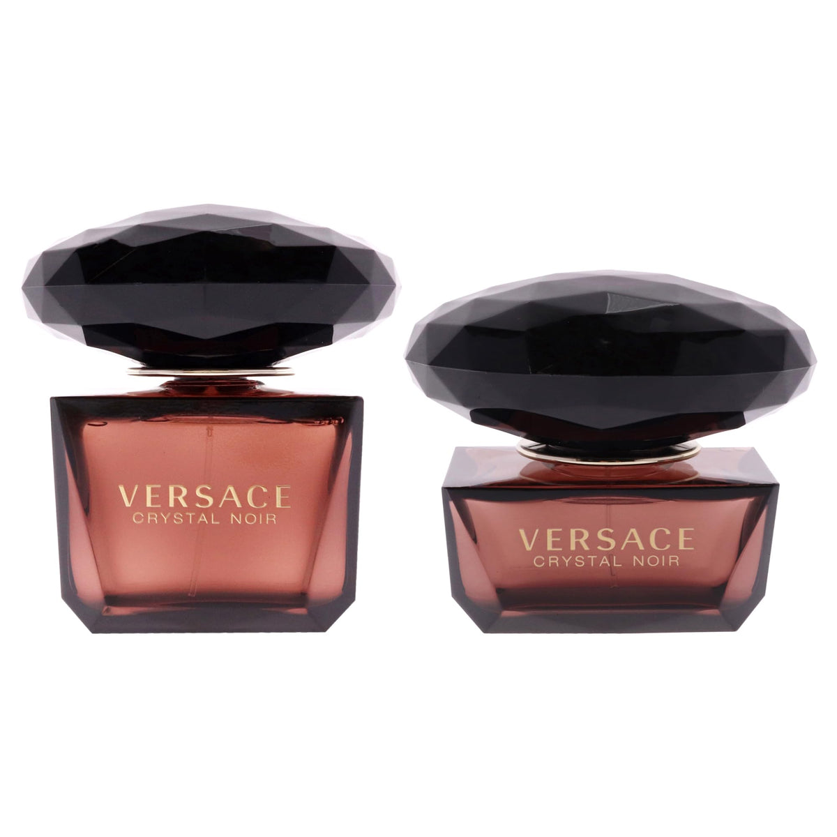 Versace Crystal Noir Kit by Versace for Women - 2 Pc Kit 3oz EDT Spray, 1.7oz EDT Spray