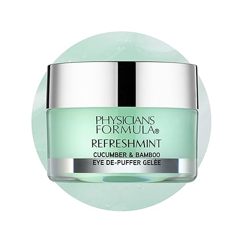 Physicians Formula RefreshMint Cucumber & Bamboo Eye De-Puffer Gelée, Reduce Puffiness, Lines and Dark Circles Beauty & Personal Care Physicians Formula