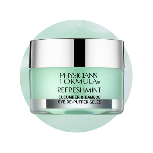 Physicians Formula RefreshMint Cucumber & Bamboo Eye De-Puffer Gelée, Reduce Puffiness, Lines and Dark Circles Beauty & Personal Care Physicians Formula