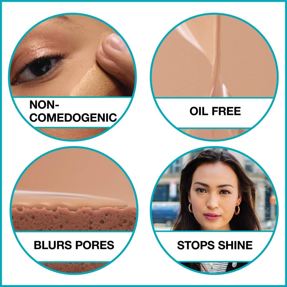 Maybelline New York Fit Me Matte + Poreless Liquid Foundation, Pouch Format, 220 Natural Beige, 1.3 Ounce Beauty & Personal Care MAYBELLINE