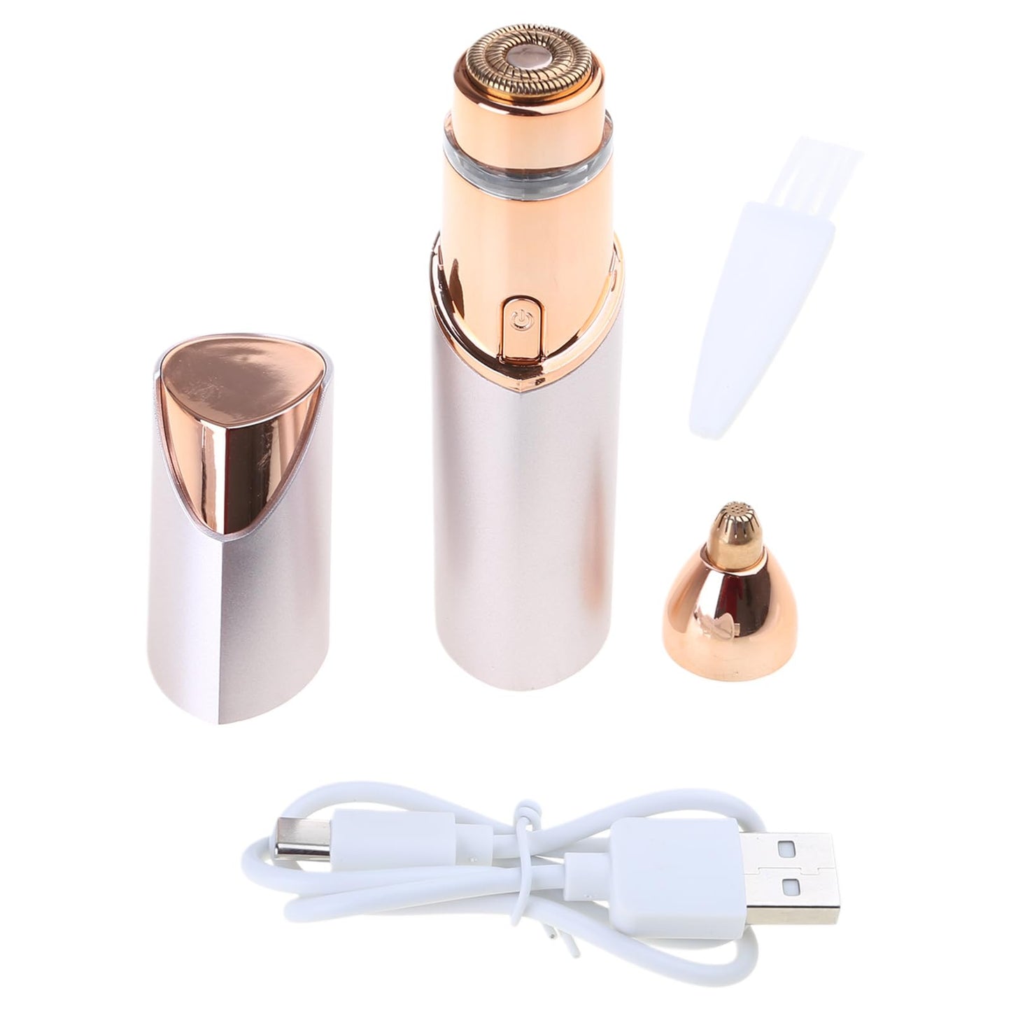 Women's Electric Face Hair Remover USB Rechargeable Hair Removal Face Shaver for Smooth Skin Skin Friendly Hair Remover Beauty and Personal Care Shurhome