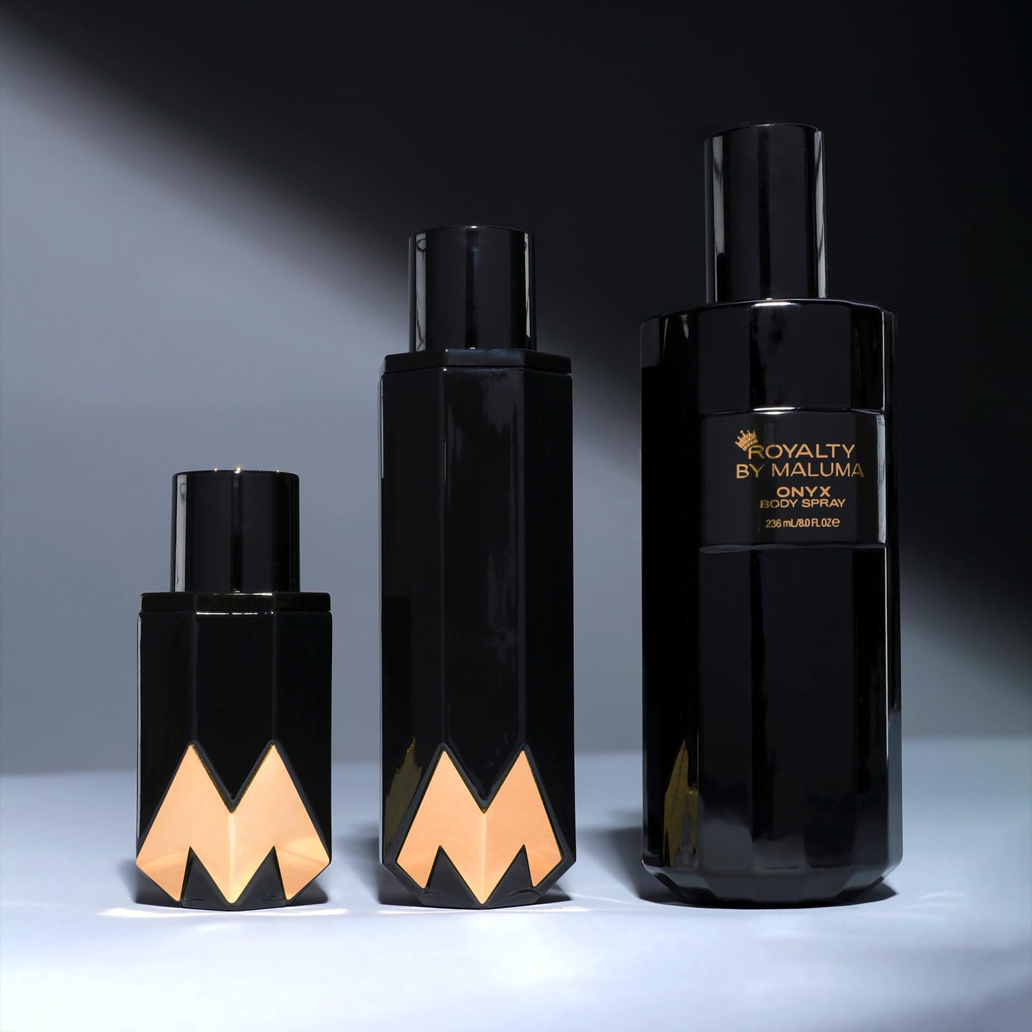 Royalty By Maluma Onyx Body Spray, 8 oz - Luxurious Long-Lasting Perfume for Men - Fougere Amber Wood Fragrance - Cardamon, Pear, Bergamot Top Notes Beauty & Personal Care Royalty By Maluma