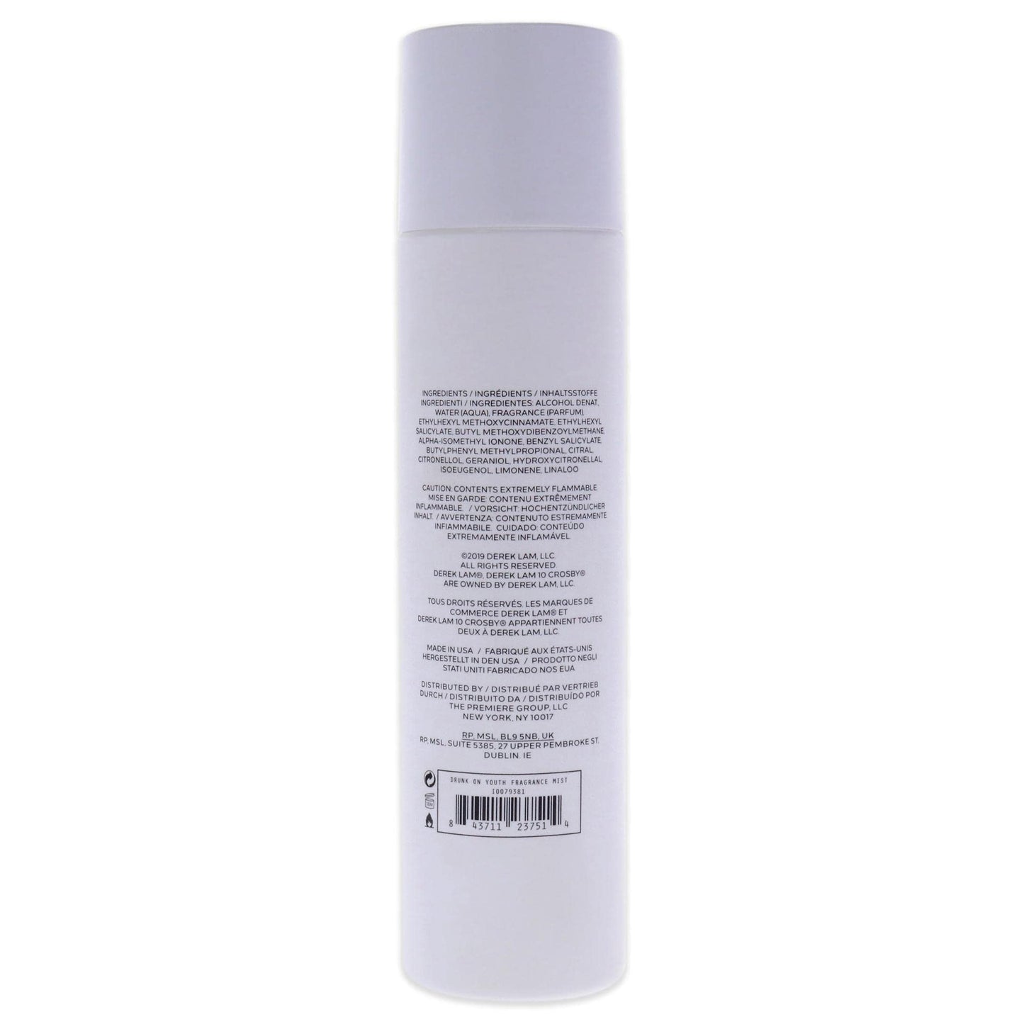 Derek Lam 10 Crosby - Drunk on Youth - 8 Oz Fragrance Mist - Fruity and Floral Scent for Women - Apple and Honeysuckle Accords (I0091371) Beauty & Personal Care Derek Lam