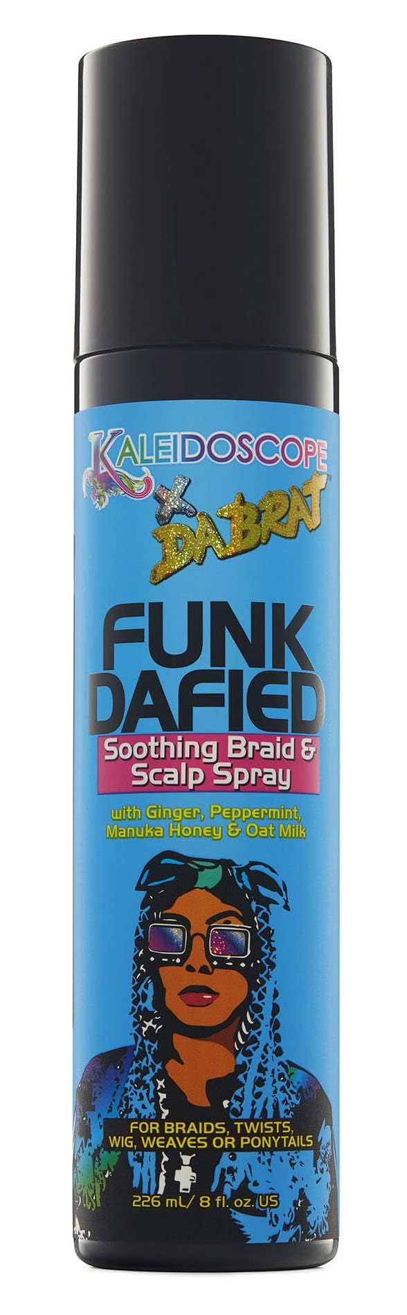 Kaleidoscope x Da Brat Funk Dafied Soothing Braid and Scalp Spray 8 oz