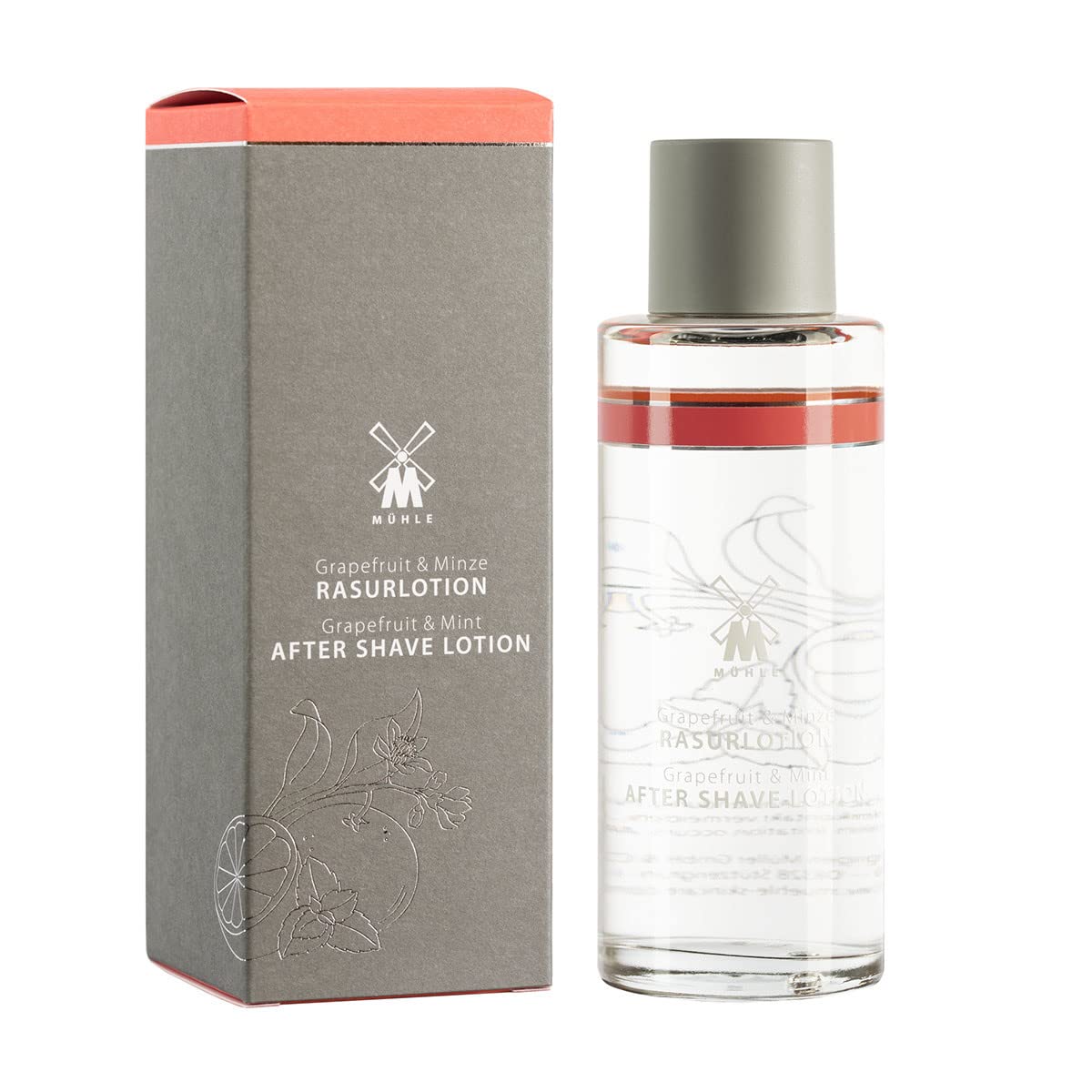 MÜHLE Grapefruit and Mint Aftershave Lotion 125ml Beauty and Personal Care MÜHLE