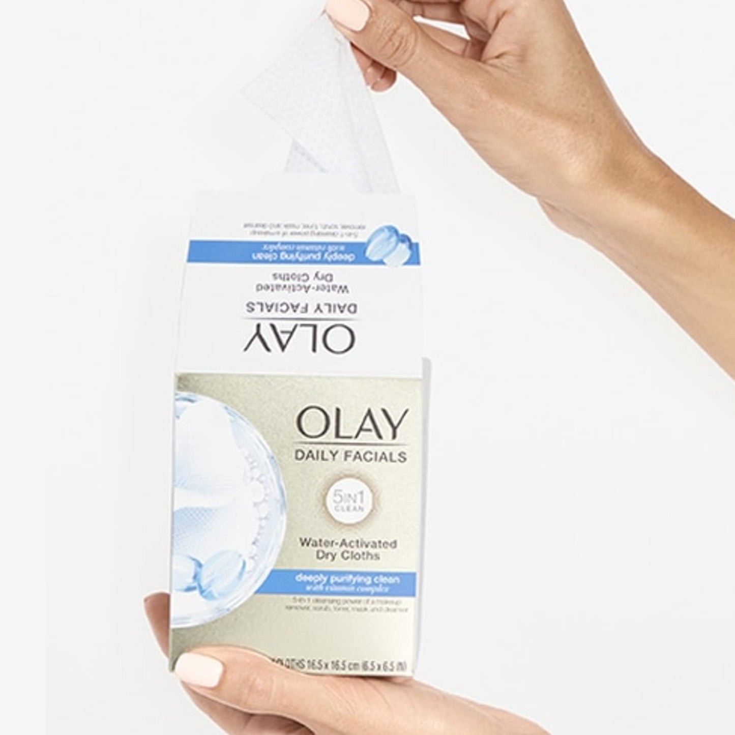 Olay 2-in-1 Combination/Oily Daily Facial Cloths, 33-Count (Pack of 2) Beauty & Personal Care Olay