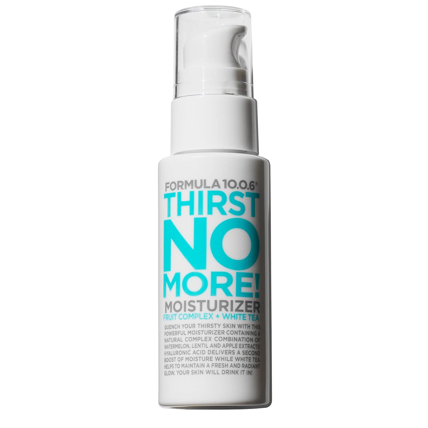 FORMULA 10.0.6 Thirst No More Moisturizer - Daily Hydrating Face Lotion for Dry Skin with Watermelon, Lentil and Apple Extracts - 1.69 fl oz (50ml) Beauty & Personal Care FORMULA 10.0.6