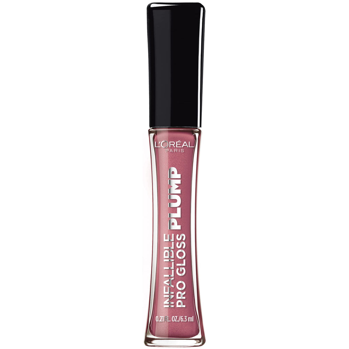 L'Oreal Paris Infallible Pro Gloss Plump Lip Gloss with Hyaluronic Acid, Long Lasting Plumping Shine, Lips Look Instantly Fuller and More Plump, Mauve Beauty & Personal Care L'Oreal Paris