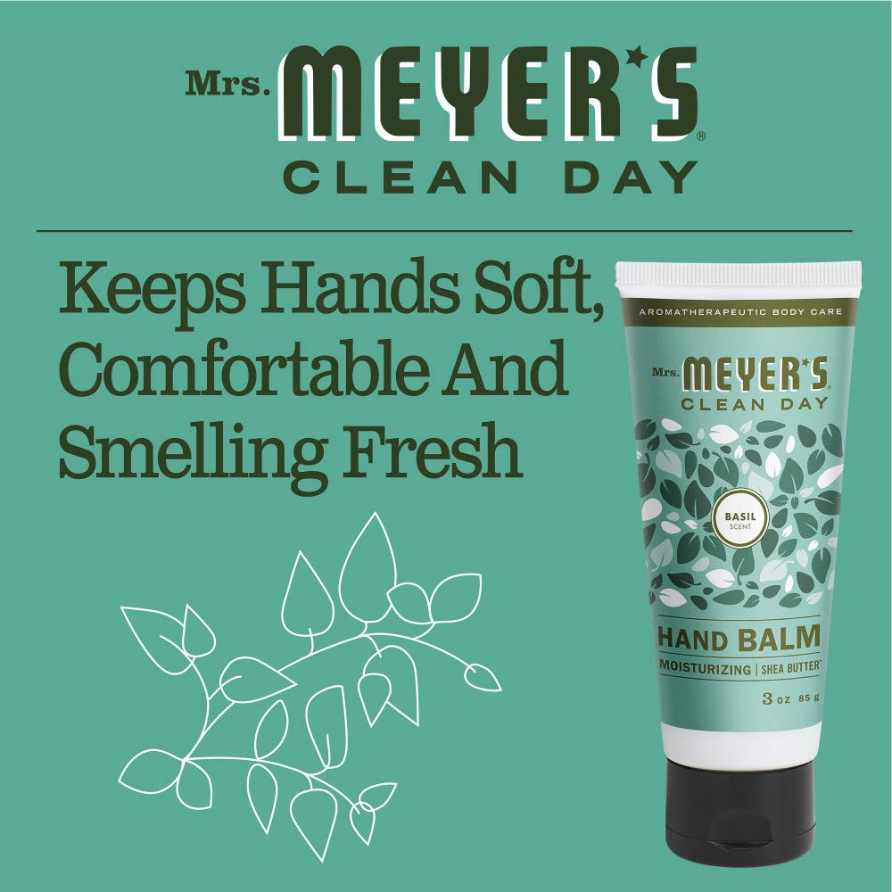 Mrs. MEYER'S CLEAN DAY Moisturizing Hand Balm, Made with Essential Oils, Travel Size, Lavender, 3 oz Beauty & Personal Care Mrs. MEYER'S