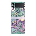 MightySkins Glossy Glitter Skin Compatible with Samsung Galaxy Z Flip 3 - Eyes and Teeth | Protective, Durable High-Gloss Glitter Finish | Easy to Beauty & Personal Care MIGHTY SKINS