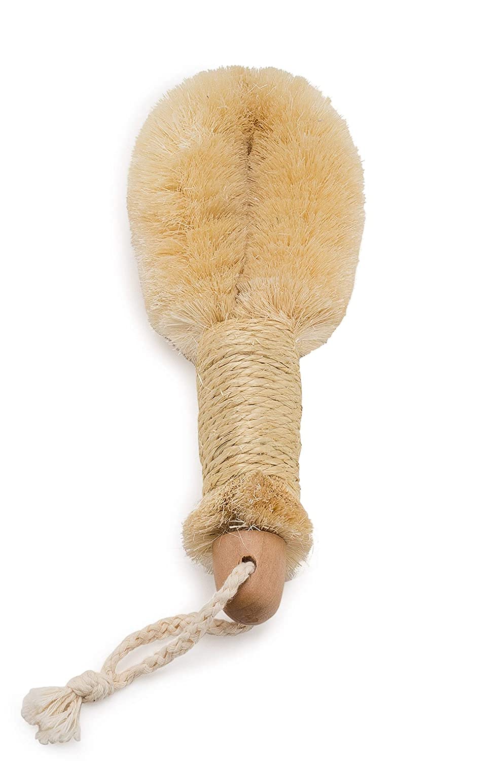 Dry Skin Bath Body Brush-100% Pure Natural Sisal Bristle. 9" Length Beauty & Personal Care Spa Plus