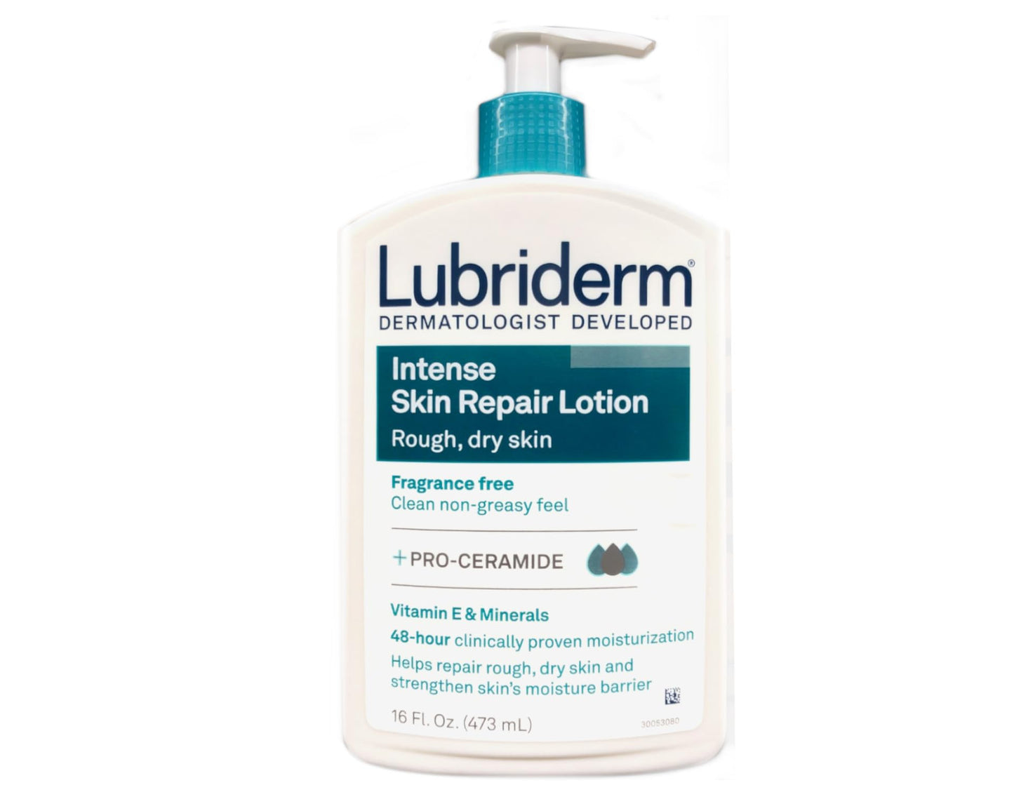 Lubriderm Intense Skin Repair Body Lotion, 16-Ounce Pump Bottles (Pack of 2) Beauty & Personal Care Lubriderm