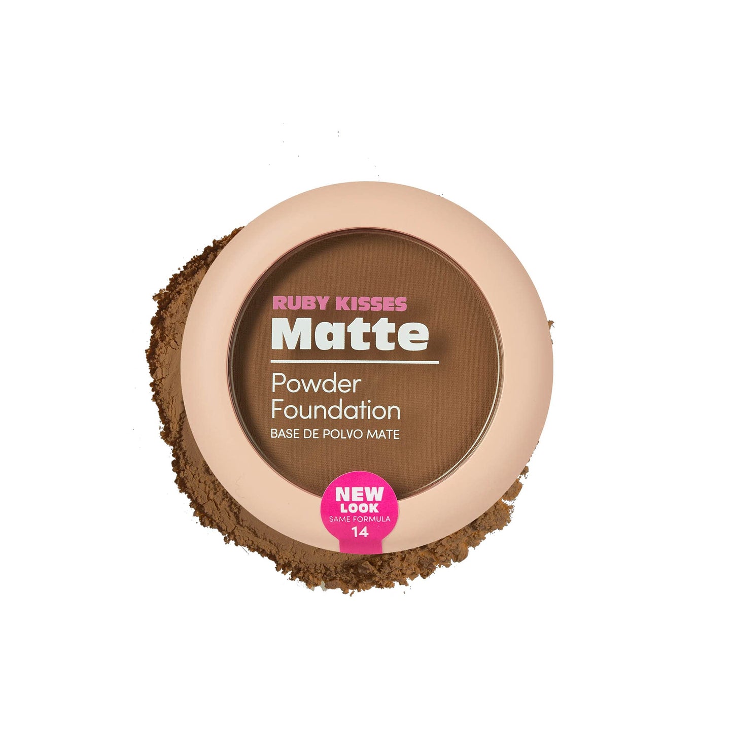 Ruby Kisses Face Powder Foundation, Pressed Compact Makeup Setting Powder, Full Coverage Matte Lightweight, Long-Lasting, Perfect Finishing Powder Beauty & Personal Care Ruby Kisses