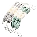MURRI&MURRDI 4 Packs Long Loofah Back Scrubber for Shower,Body Bath Sponge Ball with Rope Handles,Stretch Exfoliating Mesh Sponge for Men and Women Beauty & Personal Care MURRI&MURRDI
