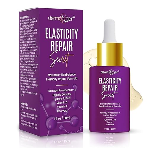 DERMAXGEN Elasticity Repair Serum, MATRIXYL 3000 - PURE ORGANIC Powerful Triple Combination Serum/Anti-Aging, Facial AGED Wrinkles Serum (1 FL OZ) Beauty & Personal Care DERMAXGEN