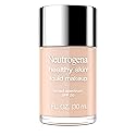 Neutrogena Healthy Skin Liquid Makeup Foundation, Broad Spectrum SPF 20 Sunscreen, Lightweight & Flawless Coverage Foundation with Antioxidant Vitamin Beauty & Personal Care Neutrogena