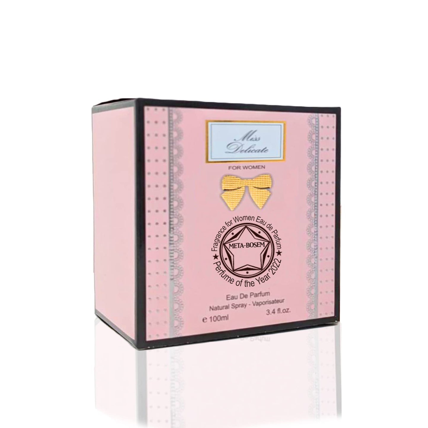META-BOSEM Miss Delicate, Women Perfume Eau de Parfum Natural Spray - Floral Fresh Scent - Sweet Fragrance - Great Holiday Gift - for All Day Use - a Beauty & Personal Care META-BOSEM