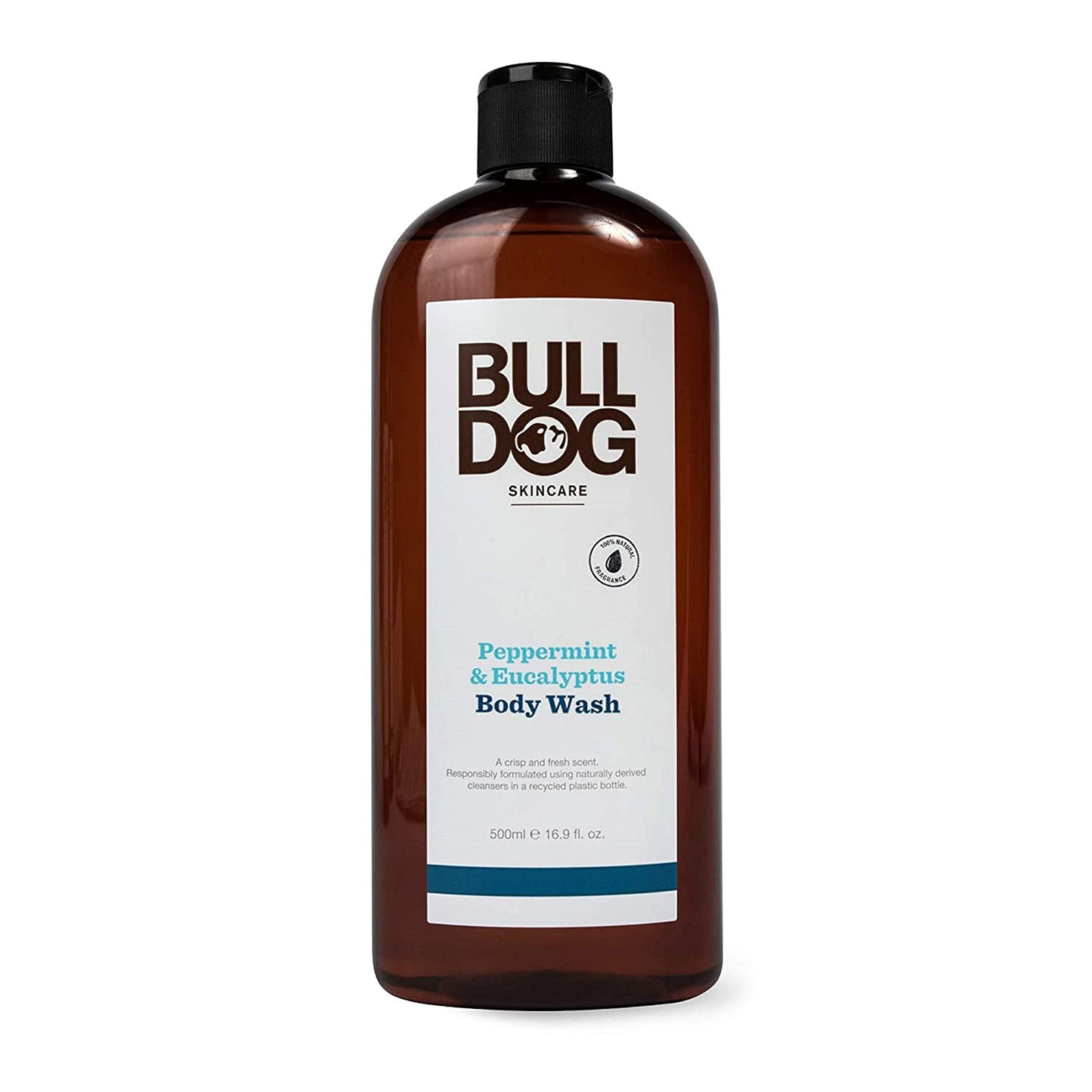 Bulldog Mens Skincare and Grooming Body Wash, Peppermint and Eucalyptus, 16.9 Fl Oz Beauty & Personal Care Bulldog Skincare for Men