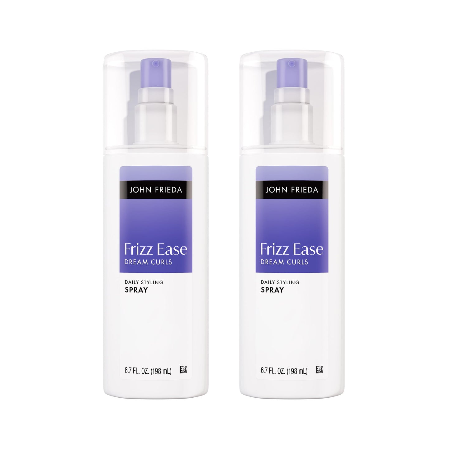 John Frieda Frizz Ease Dream Curls Daily Styling Spray, Frizz Control Spray for Curly Hair, 6.7 Fl Oz, Pack of 2 Beauty & Personal Care John Frieda