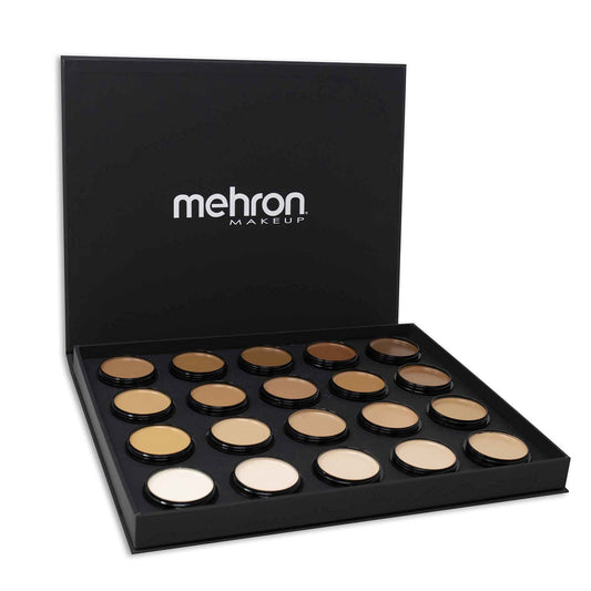 Mehron Makeup Celebre Pro-HD Cream Face & Body Makeup, 20 Color Foundation Palette Beauty & Personal Care Mehron