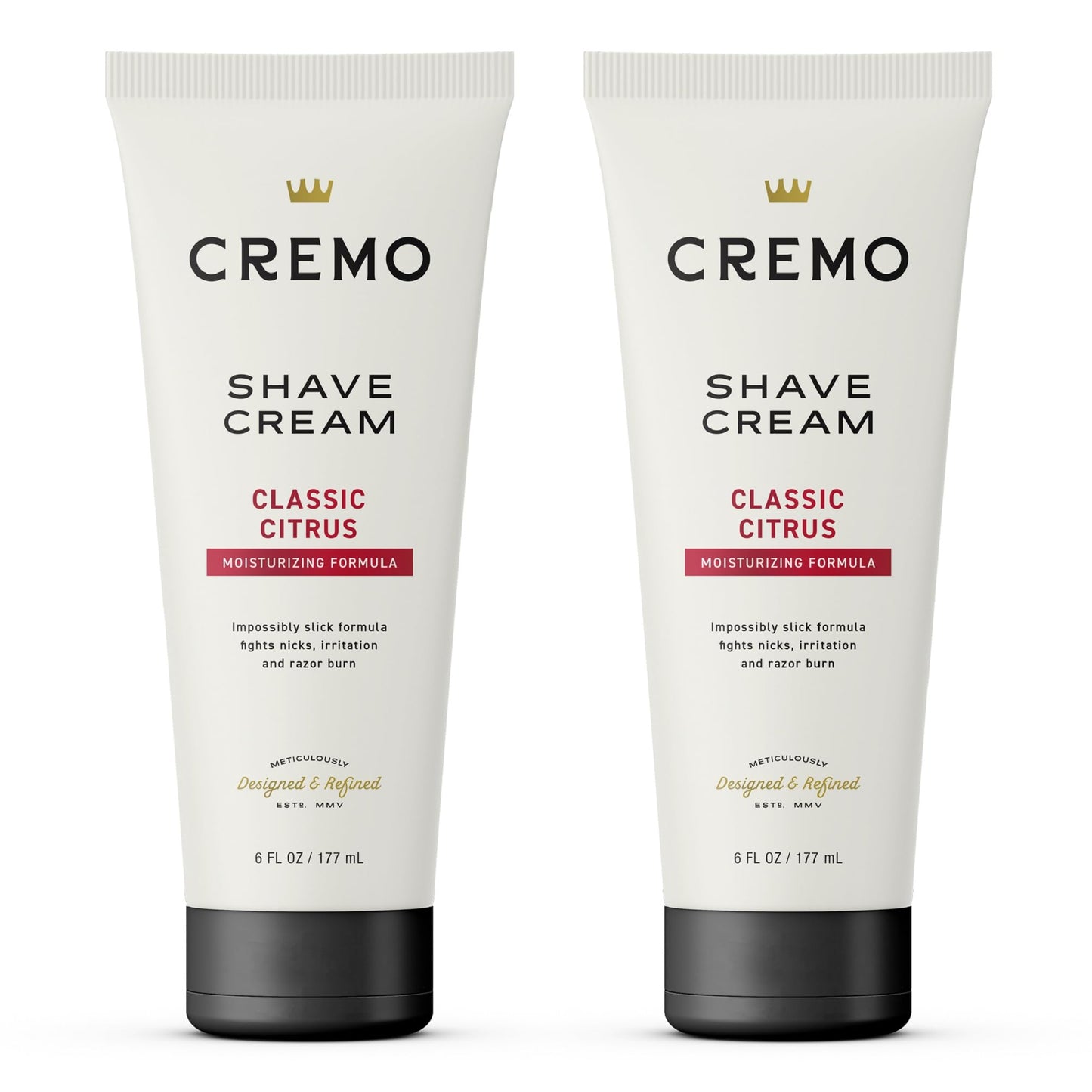 Cremo Shaving Cream Mens, Astonishingly Superior Ultra-Slick Shaving Cream for Men, Fights Nicks, Cuts And Razor Burn, 6 Fl Oz (2 Pack) Beauty and Personal Care Cremo