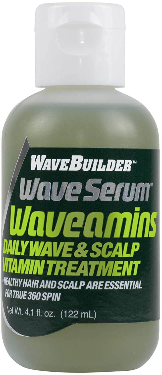 WAVEBUILDER Waveamins Daily Wave & Scalp Vitamin Treatment Wave Serum Beauty & Personal Care WAVEBUILDER