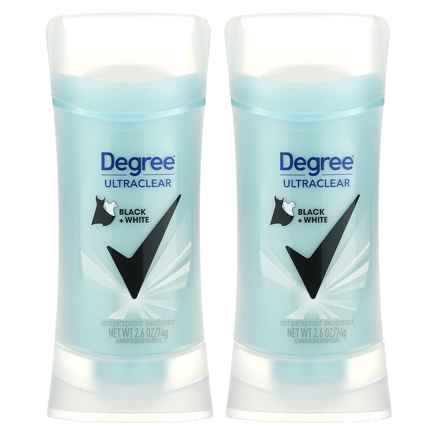 Degree, UltraClear Antiperspirant Deodorant Black White, 2.6 Ounce, 2 Count Beauty and Personal Care Degree
