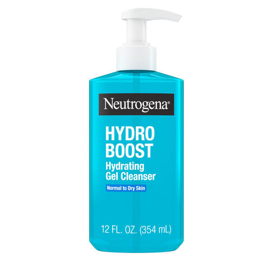 Neutrogena Hydro Boost Face Wash, Hydrating Facial Cleanser with Hyaluronic Acid, Daily Foaming Face Wash & Makeup Remover, Hypoallergenic, Alcohol Beauty & Personal Care Neutrogena