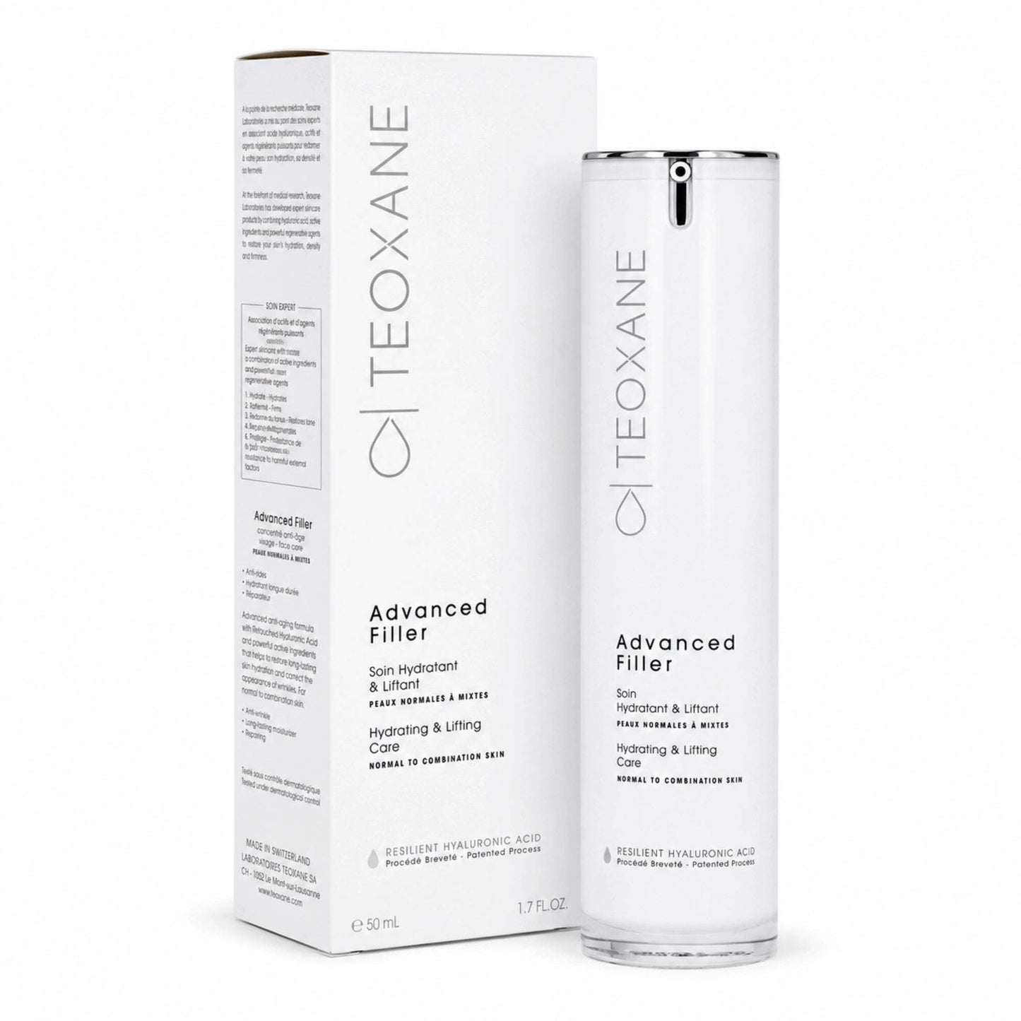 Teoxane Cosmeceuticals Advanced Filler Anti-Wrinkle Cream Normal to Combination Skin - New Face of Teosyal Advanced Filler - Normal to Combination Beauty & Personal Care Teoxane