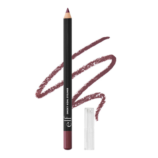 e.l.f. Smoky Kohl Eyeliner, Eye Pencil For Creating Long-Lasting, Bold, High-Pigmented Makeup Looks, Vegan , Plum & Go Beauty & Personal Care e.l.f.