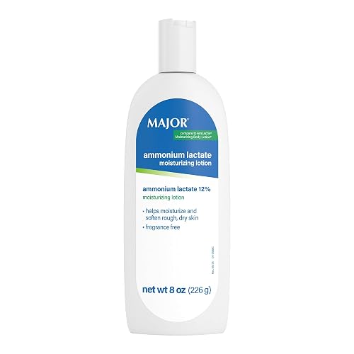 Major Ammonium Lactate 12% Moisturizing Lotion - Lactic Acid Lotion - Helps Hydrate, Soften, and Exfoliate Rough, Dry Skin - Daily Body Lotion Beauty & Personal Care MAJOR