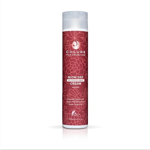 COLURE Blow Dry Cream, 10 Fl Oz - Anti Frizz Heat Protectant Styling Crème & Smoothing Formula for Color Treated Hair Beauty & Personal Care COLURE