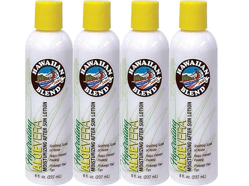 Hawaiian Blend Aloe After Sun Lotion 4 Pack 8 Oz. Each Beauty & Personal Care Hawaiian Blend