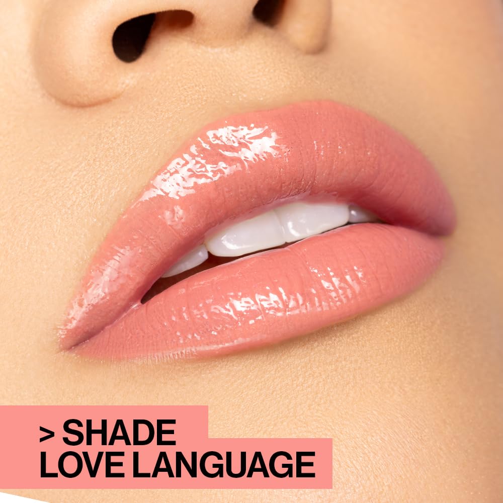 wet n wild MegaSlicks Lip Gloss, Ultra-Glossy, Vitamin-E Enriched, Ultra-Gloss High Shine Moisturizing, Cruelty-Free & Vegan - Crystal Clear(Carded) Beauty & Personal Care wet n wild