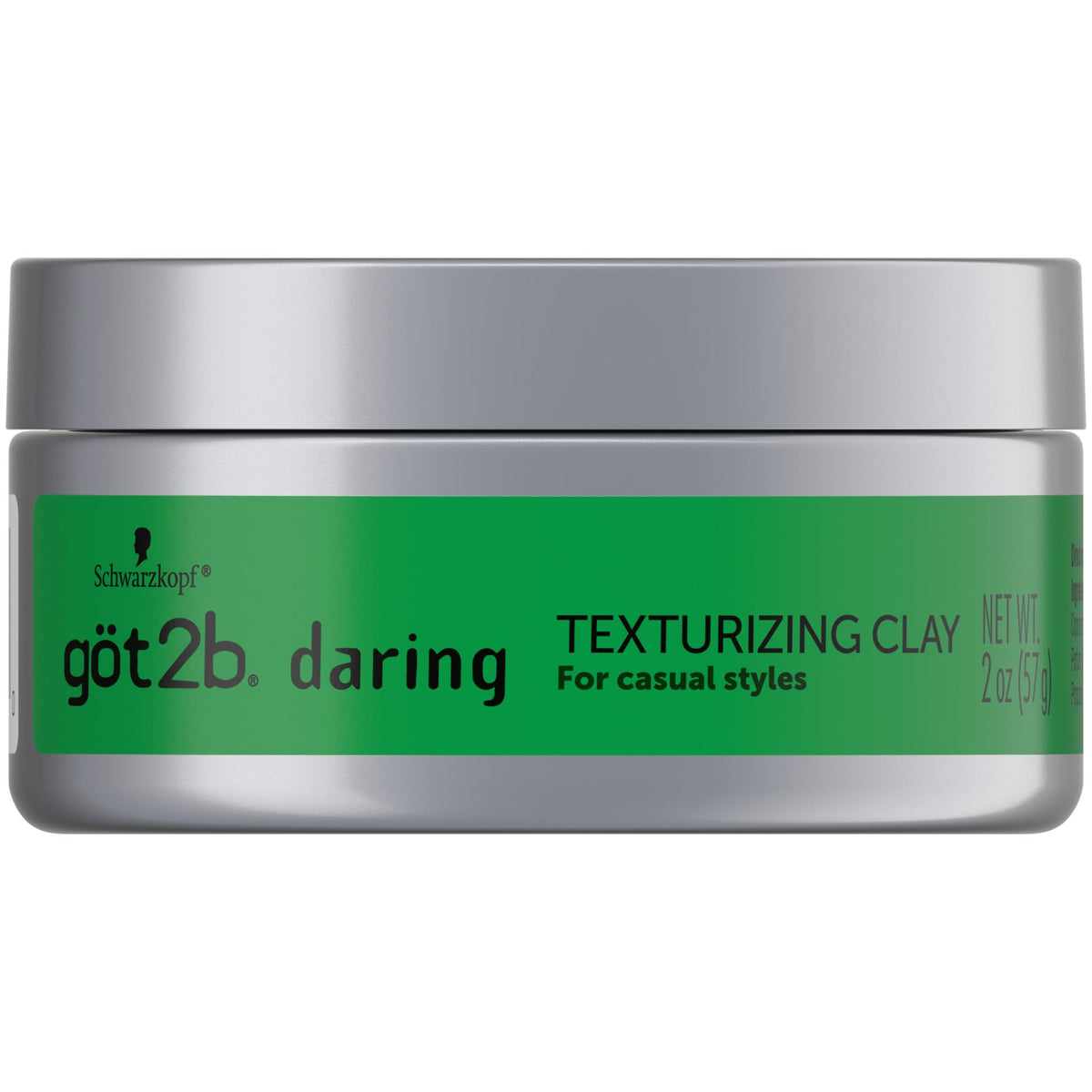 got2b Daring Texturizing Clay, 2 Fl Oz, Matte Finish and High Hold Styling Hair Clay For Men and Women, Non-Greasy, Non-Sticky Hair Texturizer Beauty & Personal Care Got2B