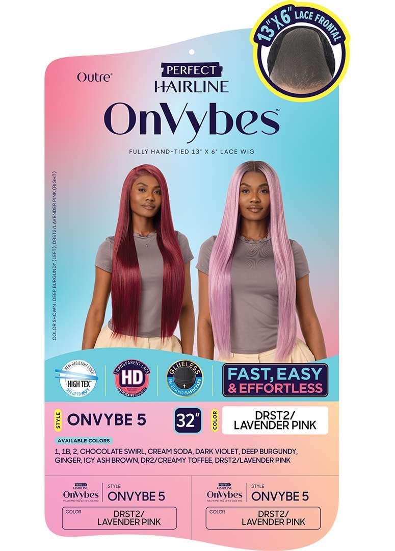 Outre Lace Front Wig - Perfect Hair Line - OnVybes - OnVybe 5 (CHOCOLATE SWIRL)