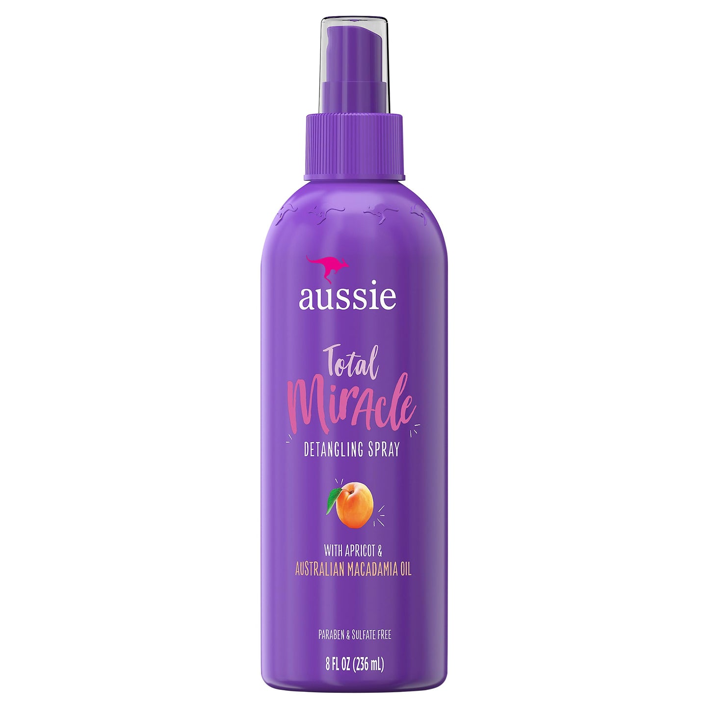 Aussie, Hair Care Miracle Detangling Spray With Apricot & Macadamia Oil, 8 Fl Oz Beauty & Personal Care Aussie