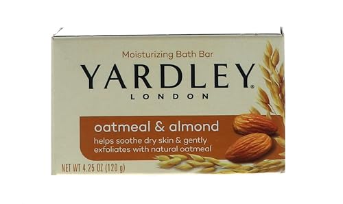 Yardley London Oatmeal & Almond Naturally Moisturizing Bath Bar Beauty & Personal Care Yardley