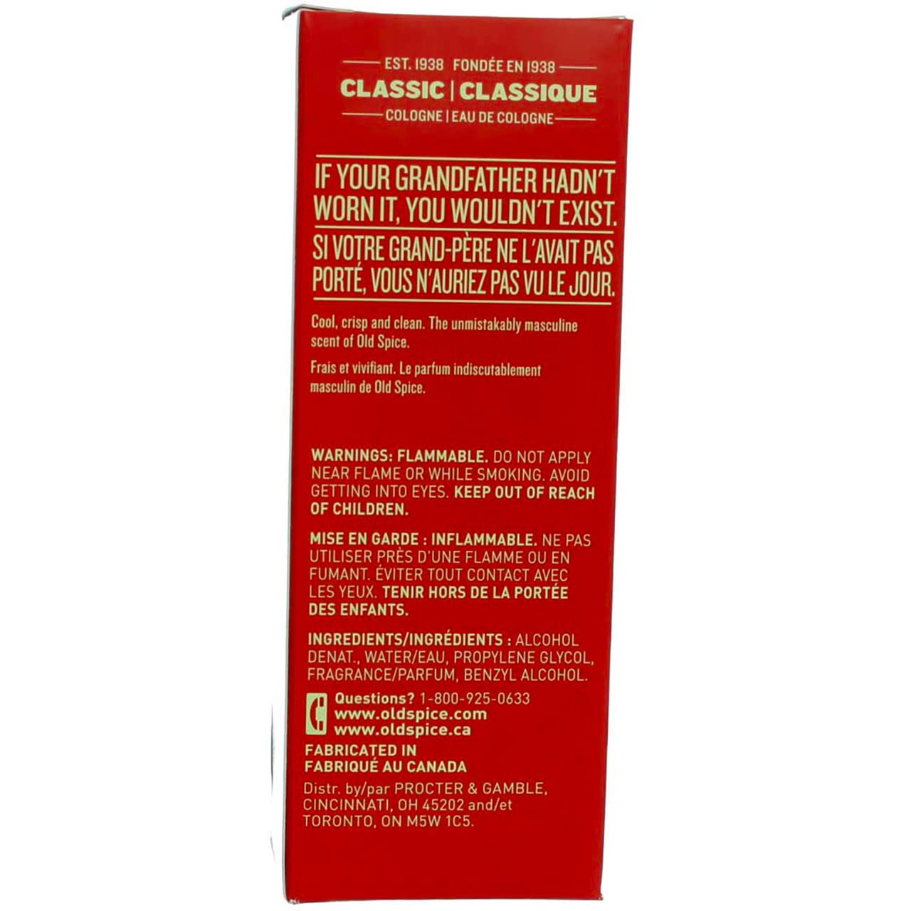 Old Spice Classic Cologne Spray - 4.25 Ounce (Value Pack of 3) Beauty & Personal Care Old Spice