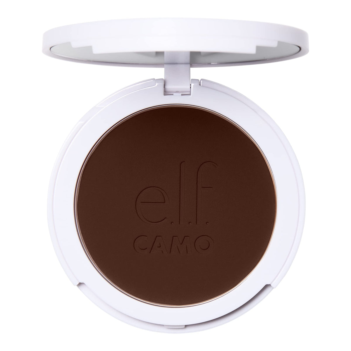 e.l.f. Camo Powder Foundation, Lightweight, Primer-Infused Buildable & Long-Lasting Medium-to-Full Coverage Foundation, Rich 660 N Beauty & Personal Care e.l.f.